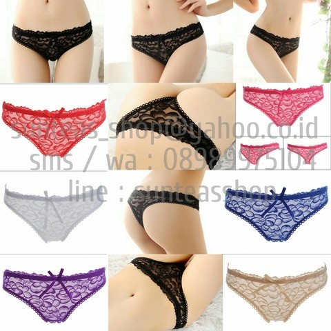 Sexy Underwear G-String V-String Collections Import