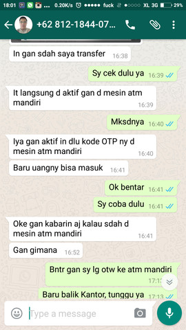 Masih ada aja ya penipu hari gini?!! HATI HATI GAN ! PIC INSIDE