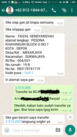 Masih ada aja ya penipu hari gini?!! HATI HATI GAN ! PIC INSIDE
