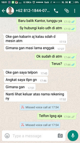 Masih ada aja ya penipu hari gini?!! HATI HATI GAN ! PIC INSIDE