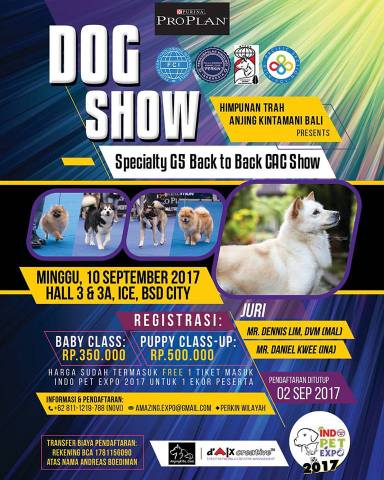 INDO PET EXPO 2017 (8 - 10 September 2017) yuk dateng!