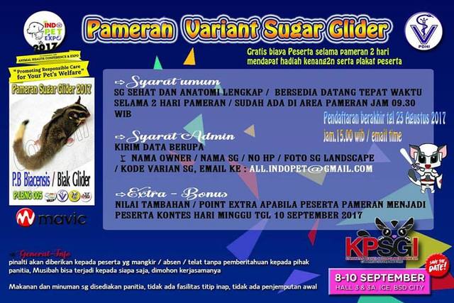INDO PET EXPO 2017 (8 - 10 September 2017) yuk dateng!