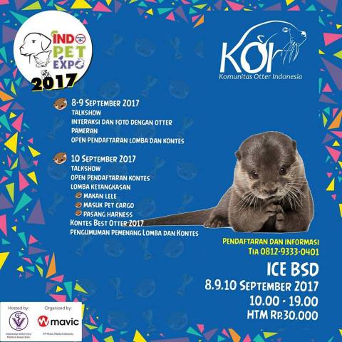 INDO PET EXPO 2017 (8 - 10 September 2017) yuk dateng!