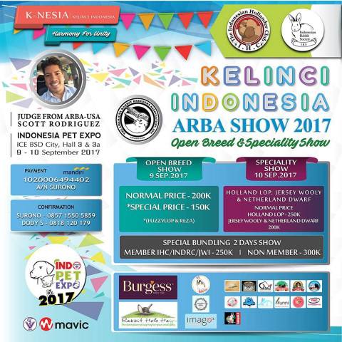 INDO PET EXPO 2017 (8 - 10 September 2017) yuk dateng!