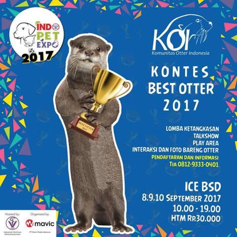 INDO PET EXPO 2017 (8 - 10 September 2017) yuk dateng!