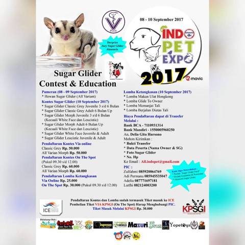INDO PET EXPO 2017 (8 - 10 September 2017) yuk dateng!