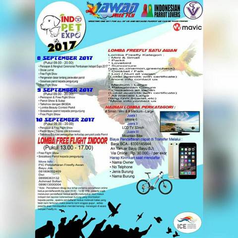 INDO PET EXPO 2017 (8 - 10 September 2017) yuk dateng!