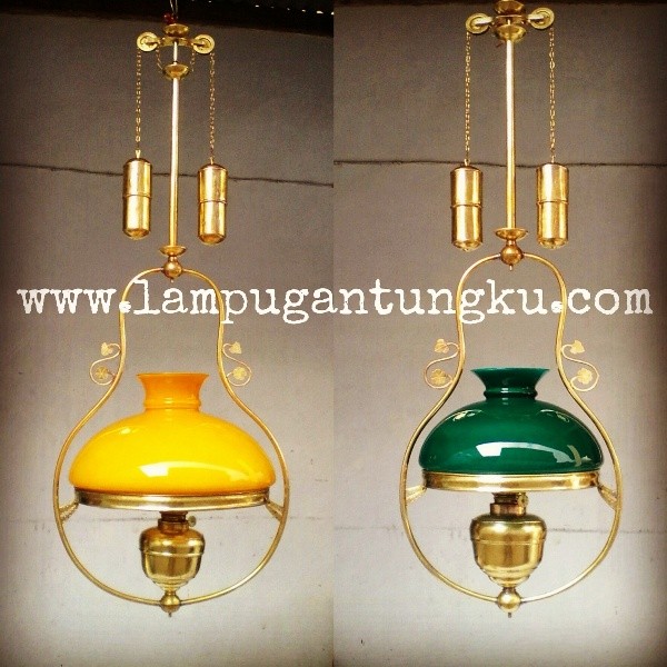 Jual JUAL Lampu  Gantung Katrol jawa Antik  Jam Dinding  