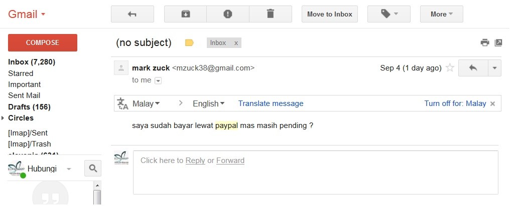 Modus Penipuan toko Online yang mengatasnamakan Elfs shop