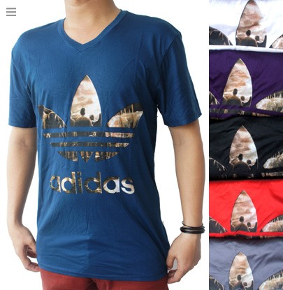 Kaos Vneck & Oneck, spandek Superhero, Levis, Adidas, Nike MURAH Meriah banyak Model