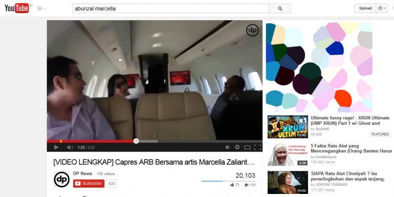 Video Petinggi GOLKAR, ARB + Aziz Syamsudin dan Duo Artis Zalianty di Maldives