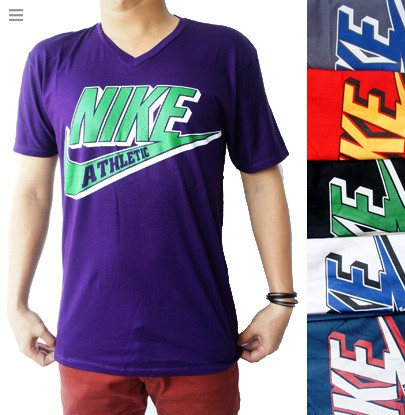 Kaos Vneck & Oneck, spandek Superhero, Levis, Adidas, Nike MURAH Meriah banyak Model