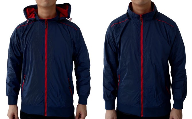 Jaket Hoodie PARASUT IMPORT Bisa Bolak-balik : Nike, Adidas, ZARA, CK SPORTIF