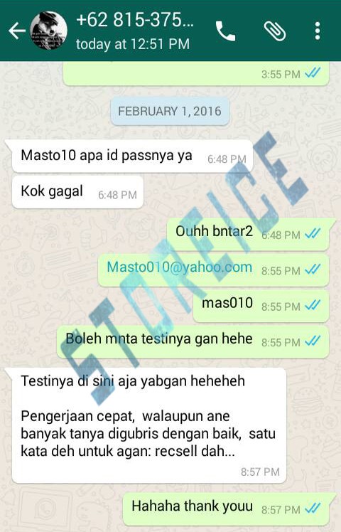 STOREICE-ID &quot; Testimonial From Our Costumer &quot;