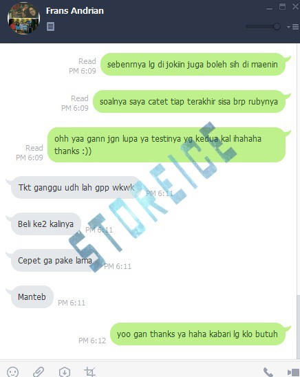 STOREICE-ID &quot; Testimonial From Our Costumer &quot;