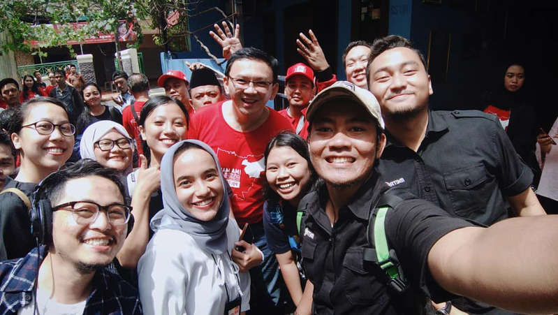 Keluar dari Tahanan, Ahok Blusukan Lagi, Sapa Warga dan Pedagang di Jakarta Barat