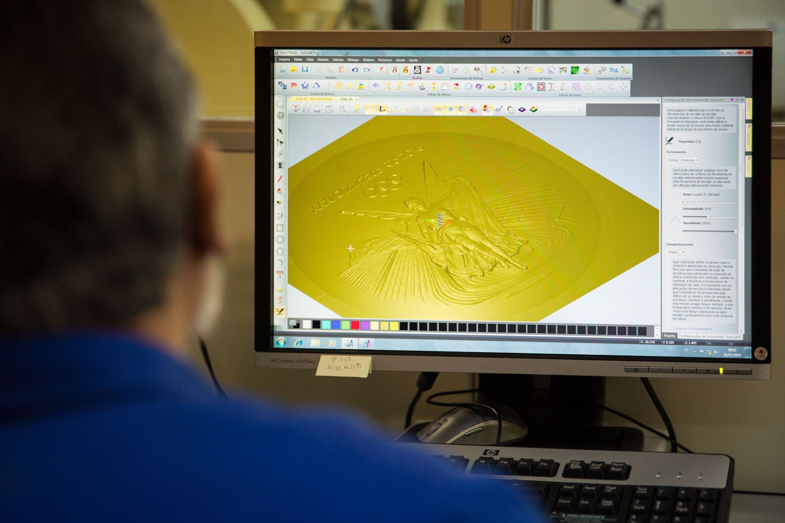 Proses Pembuatan Medali Olimpiade Rio 