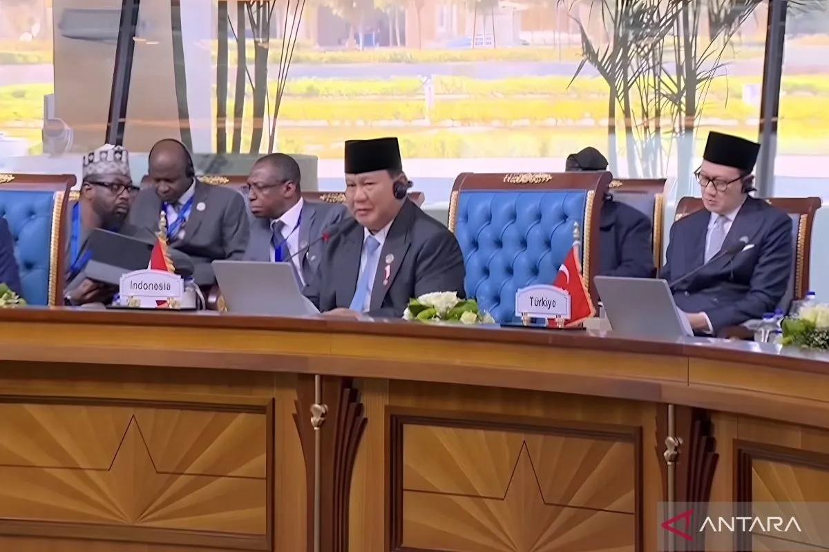 Prabowo ajak negara D-8 dorong perekonomian demi dukung Palestina