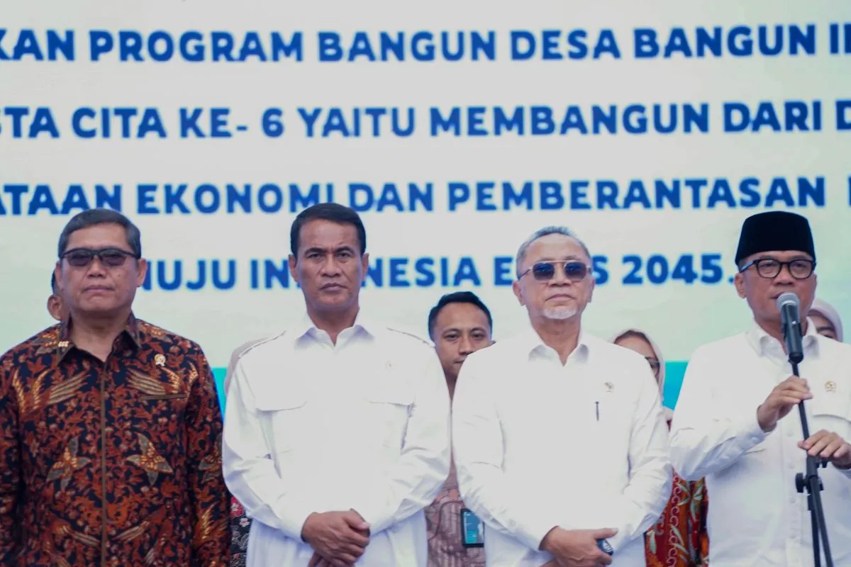 Mentan ajak Kades seluruh Indonesia untuk jaga ketahanan pangan