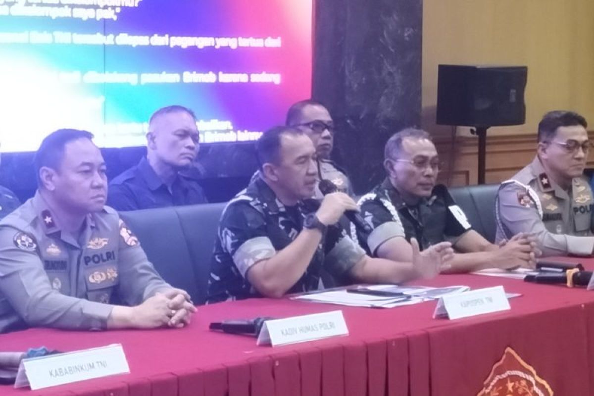 Polri-TNI Komit Pulihkan Keamanan Pascademo