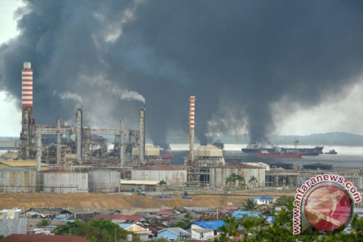 pushidrosal-ungkap-jangkar-mv-judger-penyebab-tumpahan-minyak-di-teluk-balikpapan