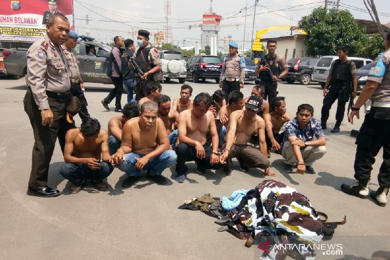 Picu Keributan di KIM, 13 Anggota OKP Diamankan