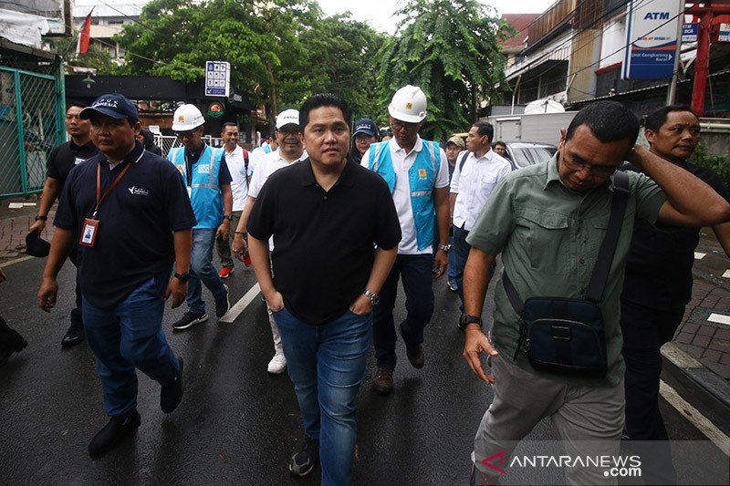 Enggan komentari debat banjir, Erick: Kami membantu semua pihak