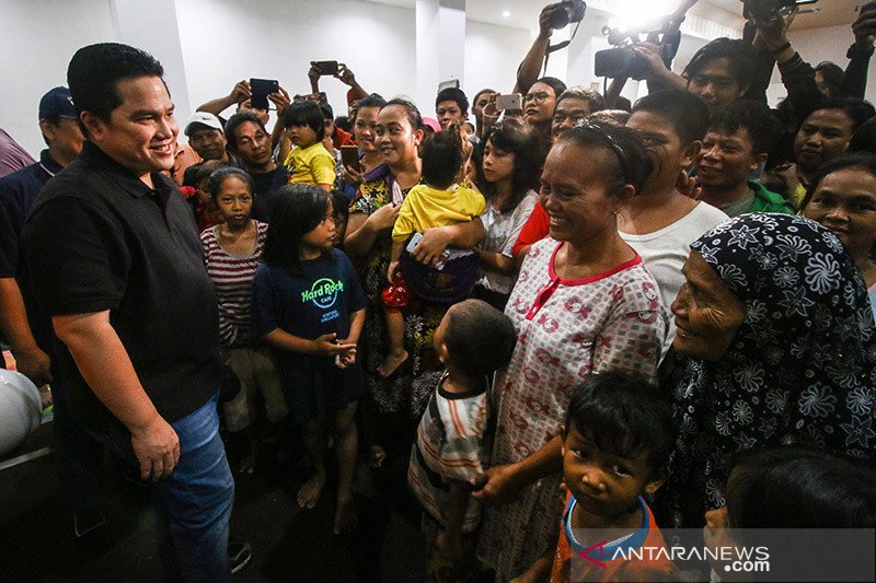 Tolak sebut nominal bantuan banjir BUMN, Erick Thohir: Yang Penting Niatnya