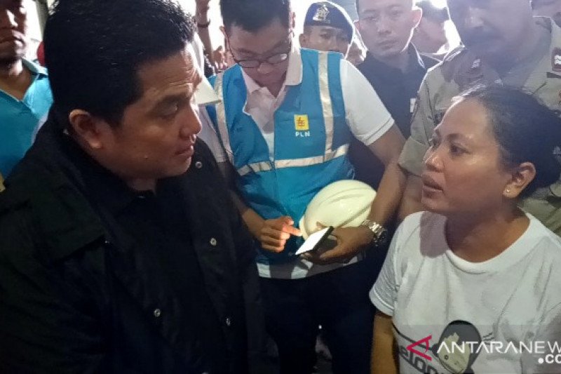 Korban banjir curhat persiapan sekolah anaknya, Erick akan kontak mendikbud