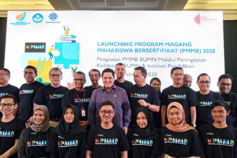 Erick Thohir desak program magang BUMN lahirkan pengusaha