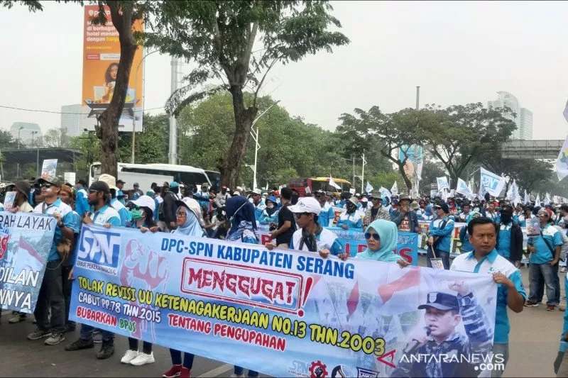  Libatkan 2 juta buruh, KSPI: Demo digelar serentak di Indonesia