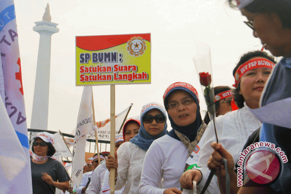 Forum Serikat Pekerja BUMN : Megawati Ikut Bertanggungjawab