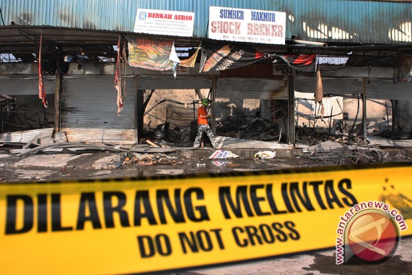 Atrium Kebakaran Semalam