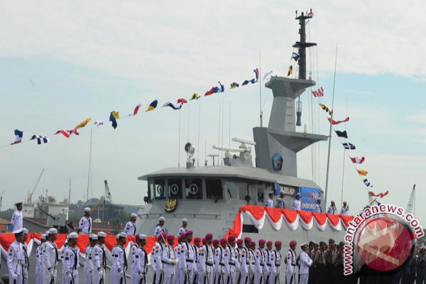 KRI Beladau 643 buatan Batam di resmikan