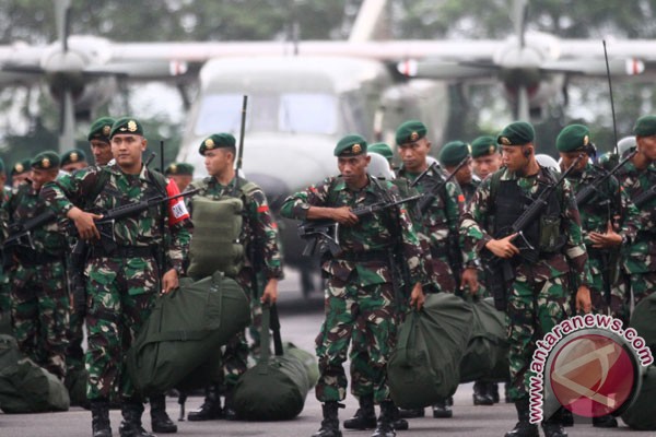 &#91;semoga teroris mampus&#93; 160 Roket Ditembakkan ke Persembunyian Santoso di Gunung Biru