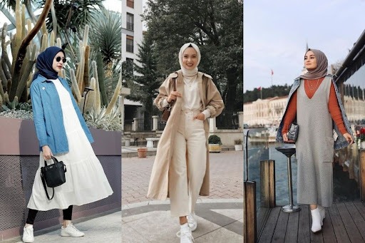 7 OOTD Fashion Muslim Remaja ALa Korea