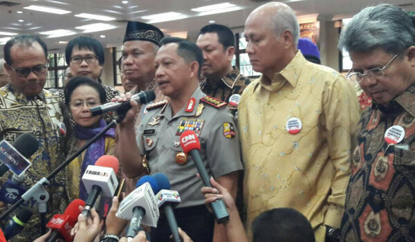 Didukung Advokat Pancasila, Kapolri Mengaku Terkejut