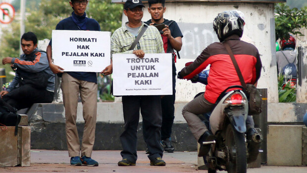 Nirwono Joga: Pejalan Kaki Tempati Kasta Terendah