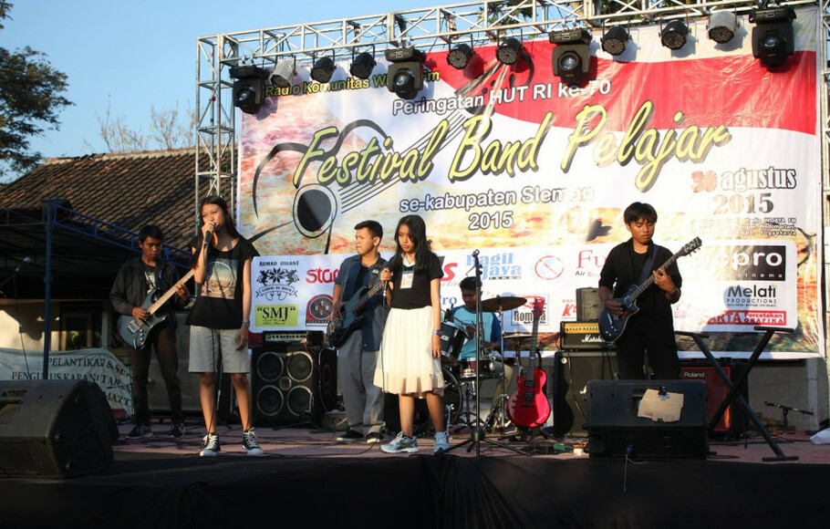 Wartawan Medan Gelar Festival Band Pelajar Antinarkoba