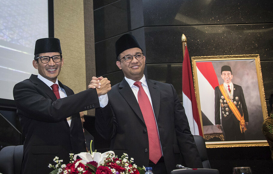 Sebulan Menjabat, Anies-Sandi Dinas Luar Kota dalam Waktu Hampir Bersamaan