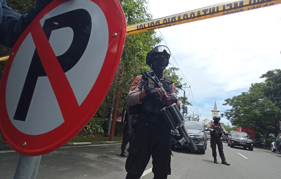 Wapres Ma'ruf Amin Minta Polisi Segera Ungkap Dalang dan Motif Bom Makassar