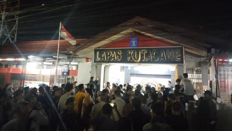 50 Napi Lapas Kutacane Aceh Tenggara Kabur, Berawal Tuntutan Bilik Asmara Penjara