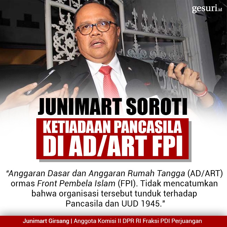 Munarman FPI: Negara yg Atur AD/ART Ormas adalah Negara Berhaluan Komunis 