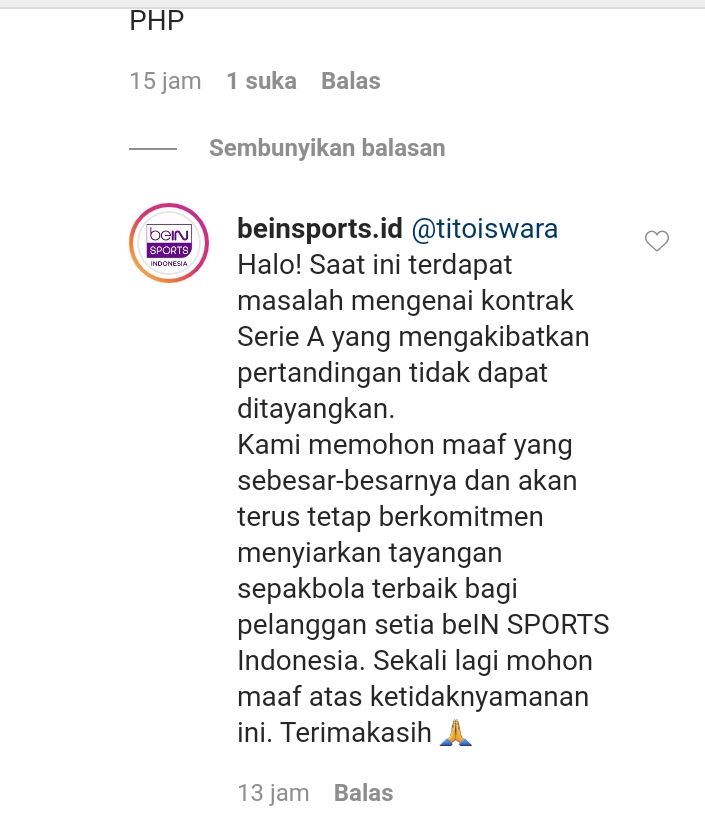 Serie A Tak Lagi Disiarkan di Indonesia & Dunia, Ini Alasan dan Cerita di Baliknya