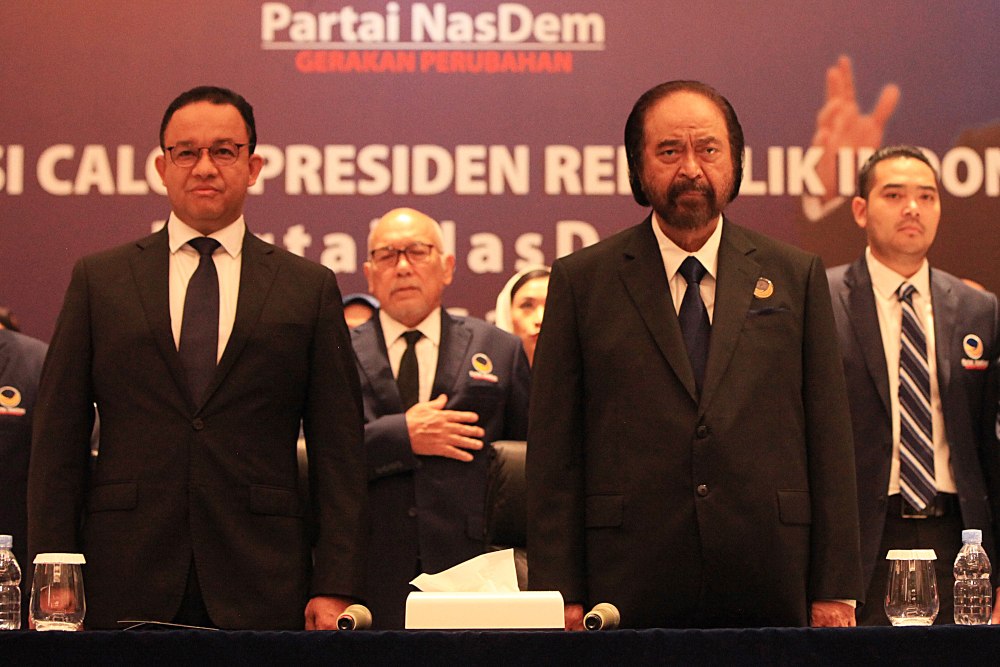 Nasdem Samakan Posisi Anies Baswedan dengan Jokowi saat Pilpres 2014