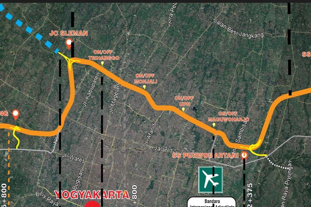 Tol Jogja Solo Sesi 2 Bakal Memotong Garis Imajiner, Ini Desain Konstruksinya