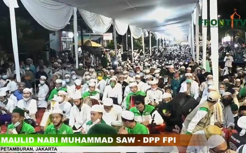 Habib Rizieq Akan Diklarifikasi Pelanggaran Prokes, FPI: Bukti Hukumnya Mana?