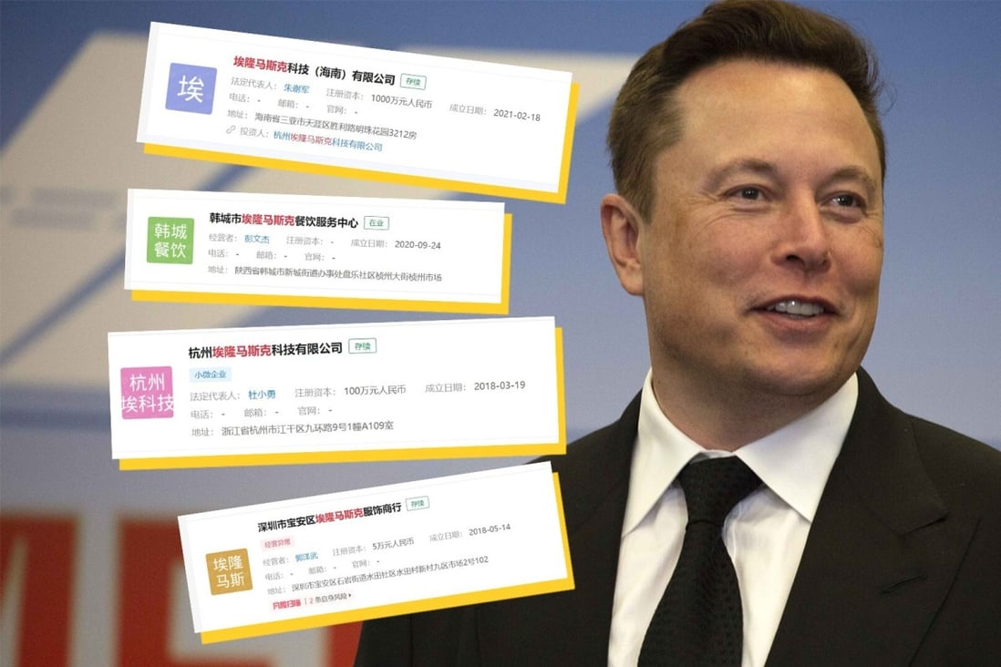 From Elon Musk printing service to Musk textiles: is a trademark phenomenon in China