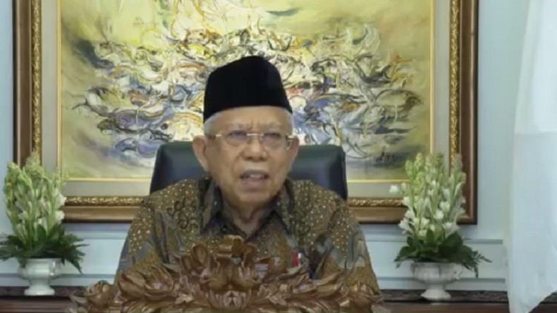  Wapres Ma'ruf Amin : Pancasila dan Agama Tak Bisa Dipisahkan