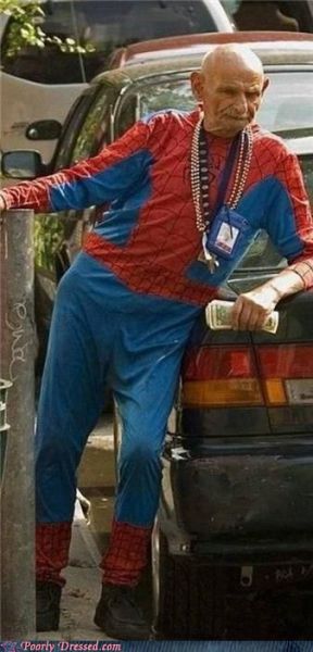 (fakta) Pekerjaan sesungguhnya spiderman dan dilakukan sampai tua